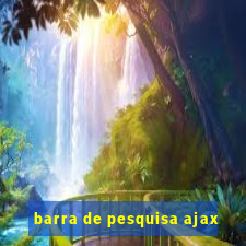 barra de pesquisa ajax